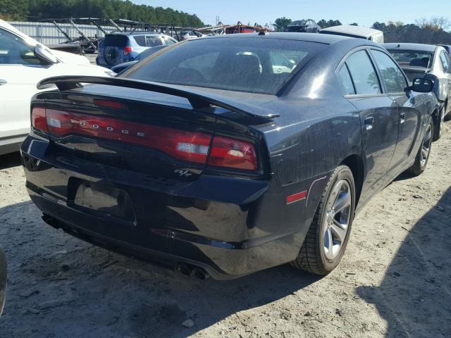 2C3CDXCT8DH610976 - 2013 DODGE CHARGER R/ BLACK photo 4