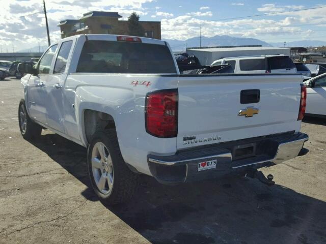 1GCVKPEC3FZ401106 - 2015 CHEVROLET SILVERADO WHITE photo 3