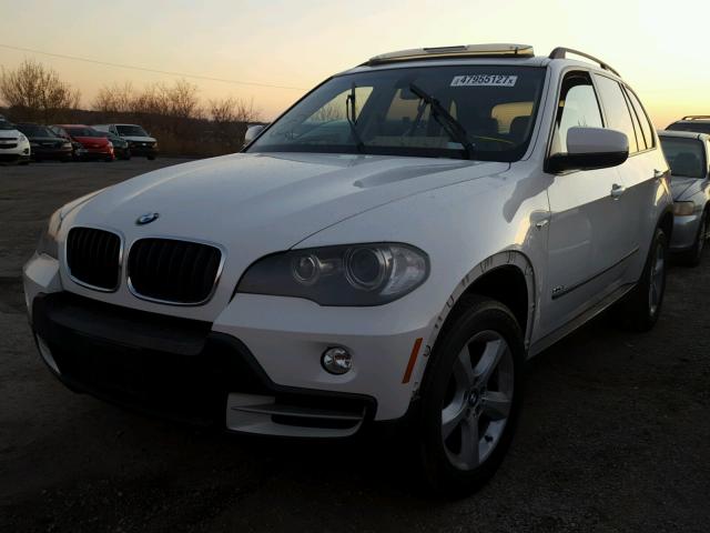 5UXFE43547L039627 - 2007 BMW X5 3.0I WHITE photo 2