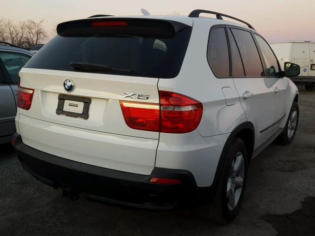 5UXFE43547L039627 - 2007 BMW X5 3.0I WHITE photo 4