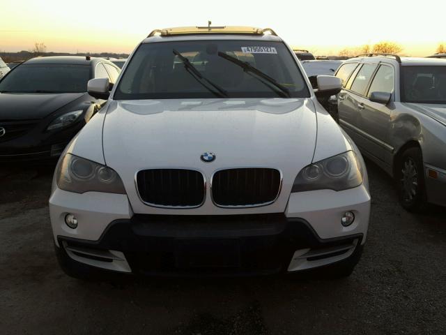 5UXFE43547L039627 - 2007 BMW X5 3.0I WHITE photo 9