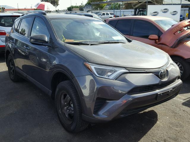 2T3ZFREV2HW366094 - 2017 TOYOTA RAV4 LE GRAY photo 1