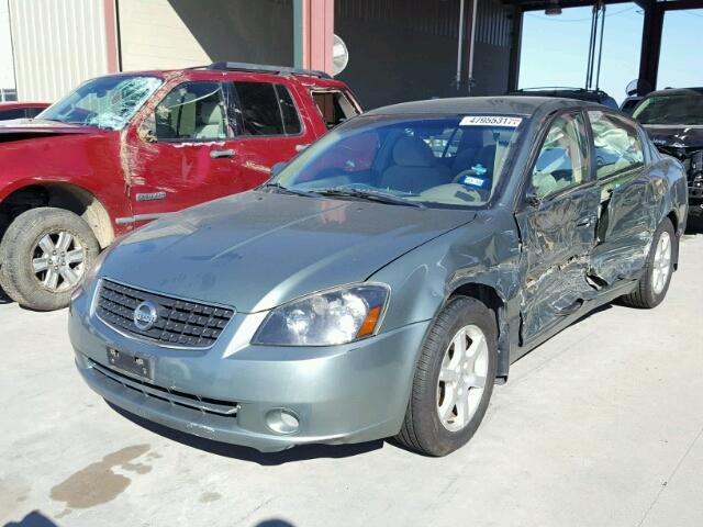 1N4AL11E16N387834 - 2006 NISSAN ALTIMA S GREEN photo 2