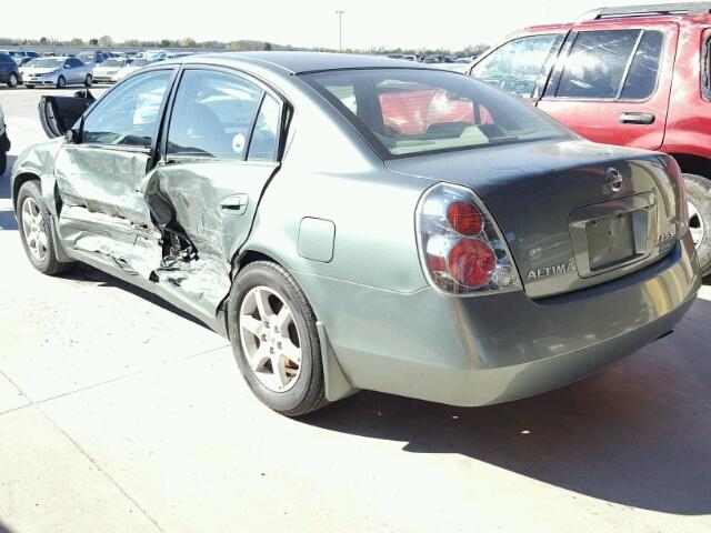 1N4AL11E16N387834 - 2006 NISSAN ALTIMA S GREEN photo 3