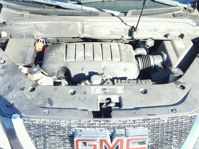 1GKEV23D09J150364 - 2009 GMC ACADIA SLT შავი ფოტო 7