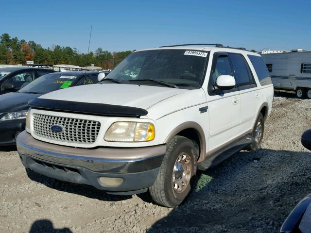 1FMRU1763XLA71693 - 1999 FORD EXPEDITION WHITE photo 2