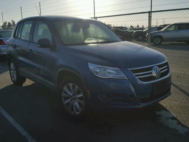 WVGAV75N89W504191 - 2009 VOLKSWAGEN TIGUAN S BLUE photo 1