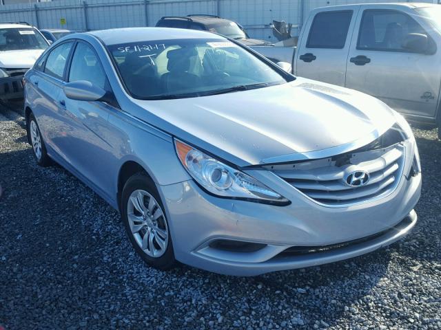 5NPEB4AC1CH403914 - 2012 HYUNDAI SONATA GLS BLUE photo 1