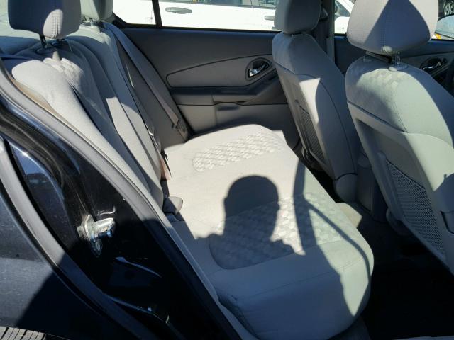 1G1ZT52855F339803 - 2005 CHEVROLET MALIBU LS შავი ფოტო 6