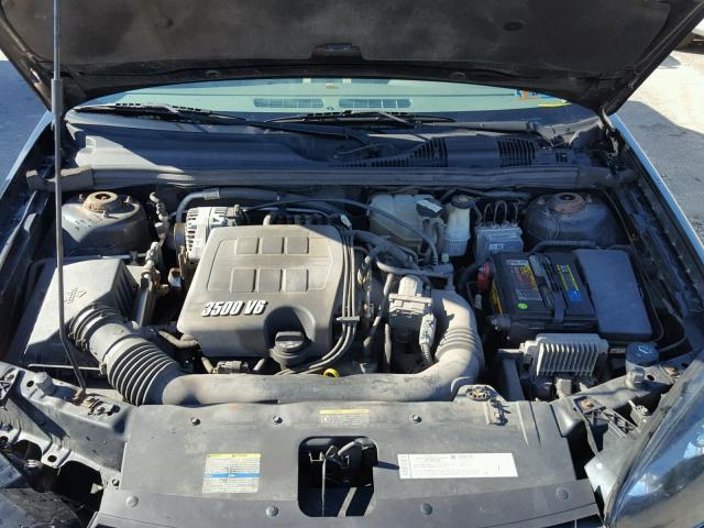 1G1ZT52855F339803 - 2005 CHEVROLET MALIBU LS შავი ფოტო 7
