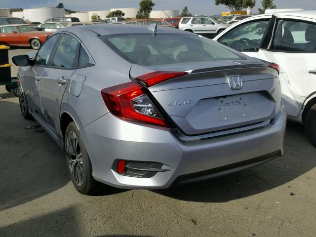 19XFC1F79HE212975 - 2017 HONDA CIVIC EXL فضي صورة 3