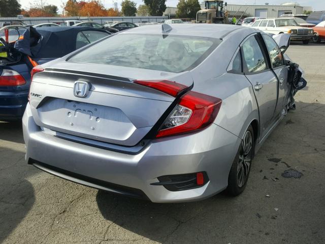 19XFC1F79HE212975 - 2017 HONDA CIVIC EXL فضي صورة 4