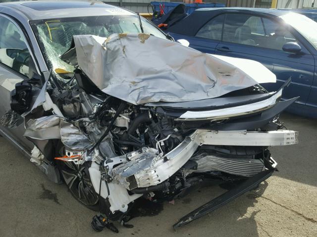 19XFC1F79HE212975 - 2017 HONDA CIVIC EXL فضي صورة 9