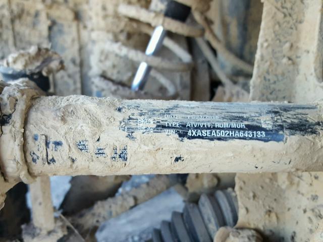 4XASEA502HA643133 - 2017 POLARIS SPORTSMAN GREEN photo 10