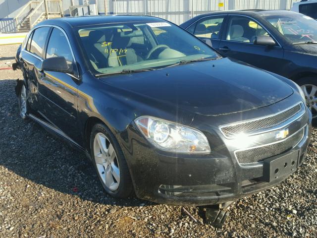 1G1ZA5E17BF141630 - 2011 CHEVROLET MALIBU LS BLACK photo 1