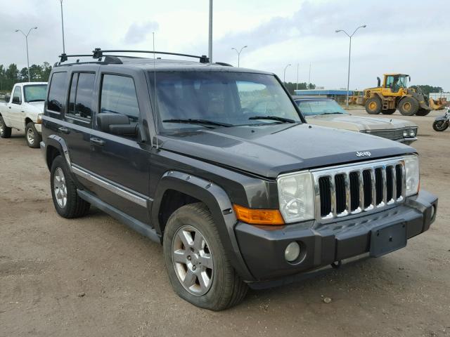 1J8HG58236C129528 - 2006 JEEP COMMANDER GRAY photo 1
