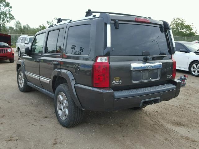 1J8HG58236C129528 - 2006 JEEP COMMANDER GRAY photo 3