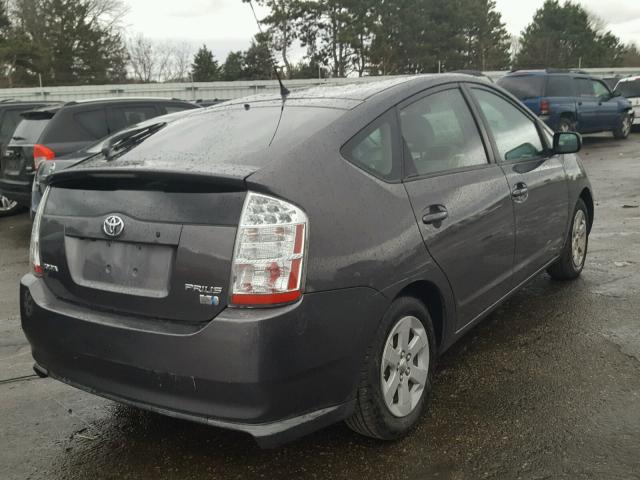 JTDKB20U583433664 - 2008 TOYOTA PRIUS CHARCOAL photo 4