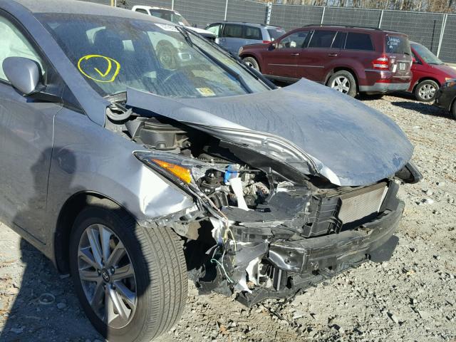 KMHDH4AE3FU451240 - 2015 HYUNDAI ELANTRA SE GRAY photo 9