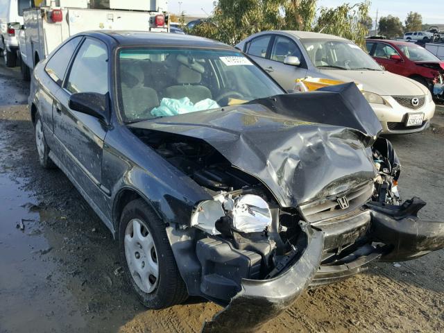 1HGEJ824XYL061062 - 2000 HONDA CIVIC EX შავი ფოტო 1