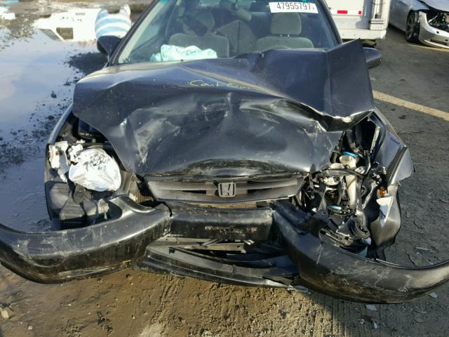 1HGEJ824XYL061062 - 2000 HONDA CIVIC EX შავი ფოტო 7