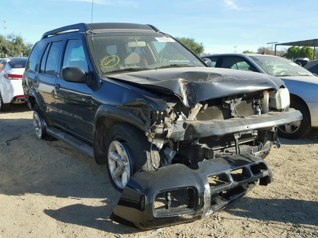 JN8DR09X93W703819 - 2003 NISSAN PATHFINDER BLACK photo 1