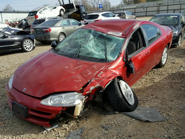 2B3HD46RX3H522785 - 2003 DODGE INTREPID S BURGUNDY photo 2