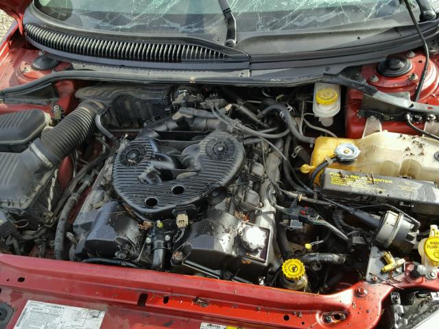 2B3HD46RX3H522785 - 2003 DODGE INTREPID S 勃艮第红 照片 7