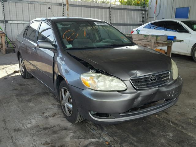 1NXBR32EX7Z920628 - 2007 TOYOTA COROLLA CE GRAY photo 1