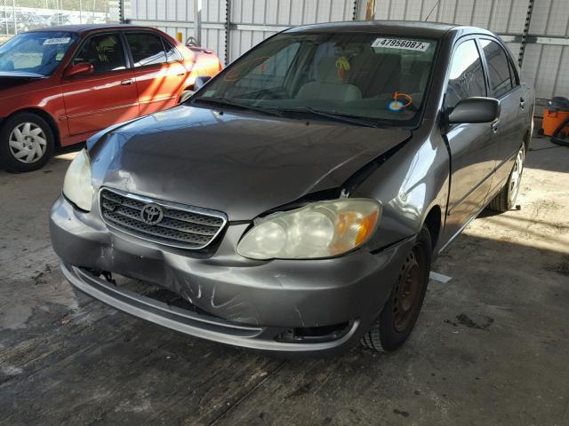 1NXBR32EX7Z920628 - 2007 TOYOTA COROLLA CE GRAY photo 2