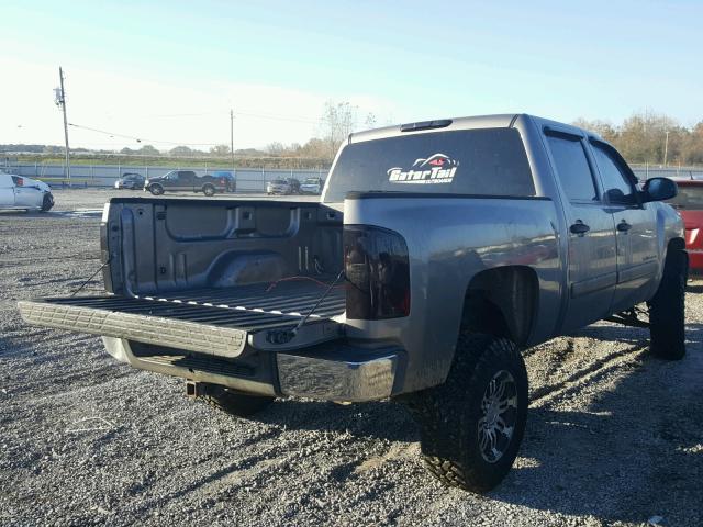 3GCEC13CX8G121344 - 2008 CHEVROLET SILVERADO GRAY photo 4