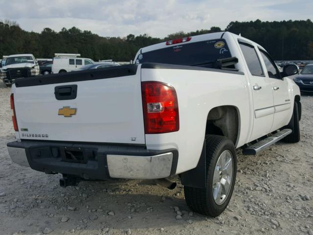 3GCPCSE09BG196643 - 2011 CHEVROLET SILVERADO WHITE photo 4