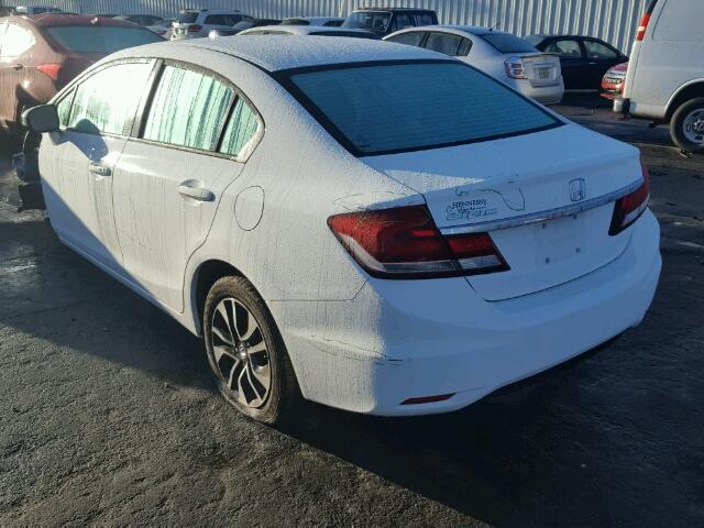19XFB2F84FE109445 - 2015 HONDA CIVIC EX 白色 照片 3