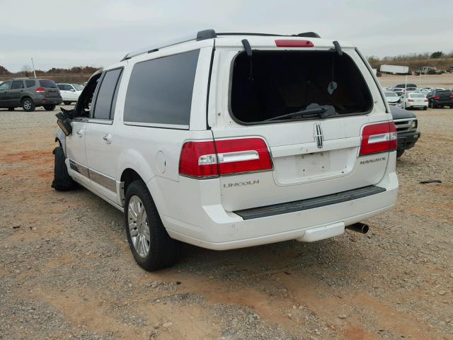 5LMJJ3J52BEJ06199 - 2011 LINCOLN NAVIGATOR 白色 照片 3