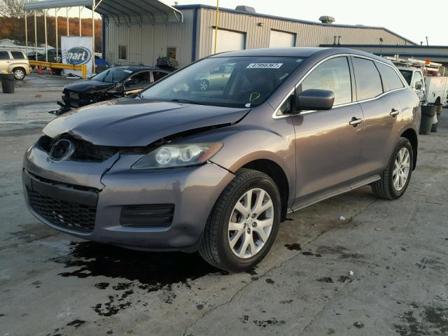 JM3ER293270165909 - 2007 MAZDA CX-7 GRAY photo 2