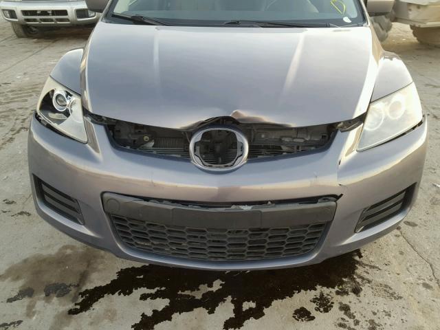 JM3ER293270165909 - 2007 MAZDA CX-7 GRAY photo 9