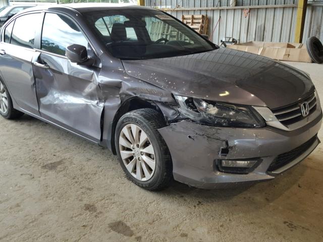 1HGCR2F82EA026372 - 2014 HONDA ACCORD EXL GRAY photo 9