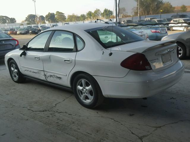 1FAFP53U13G277503 - 2003 FORD TAURUS SE WHITE photo 3