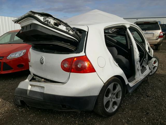 WVWHV71K08W180862 - 2008 VOLKSWAGEN GTI WHITE photo 4