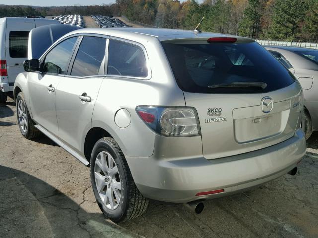 JM3ER293170116068 - 2007 MAZDA CX-7 SILVER photo 3