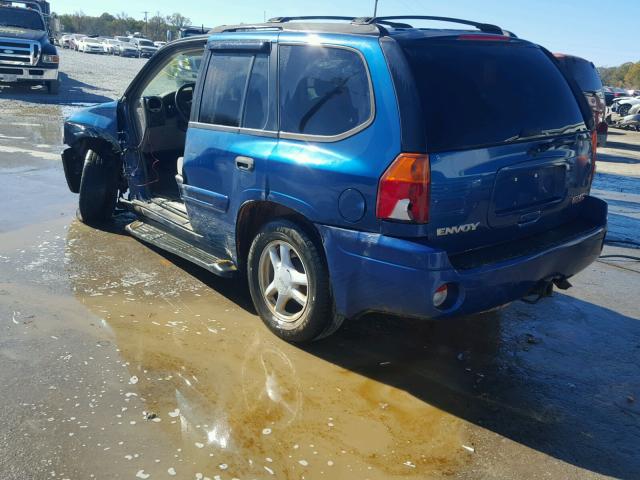 1GKDS13S552103929 - 2005 GMC ENVOY BLUE photo 3