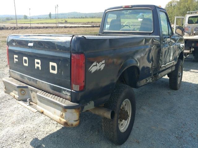 1FTHF36F4VED09088 - 1997 FORD F350 BLACK photo 4