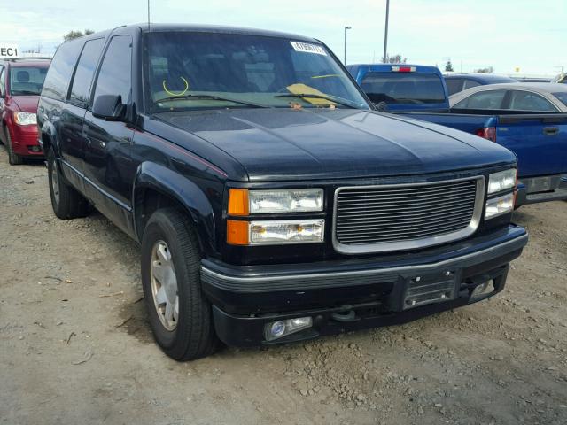 3GKFK16RXWG501695 - 1998 GMC SUBURBAN K BLACK photo 1