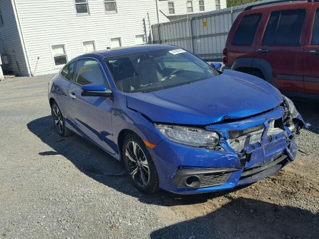 2HGFC3B93JH354169 - 2018 HONDA CIVIC TOUR BLUE photo 1