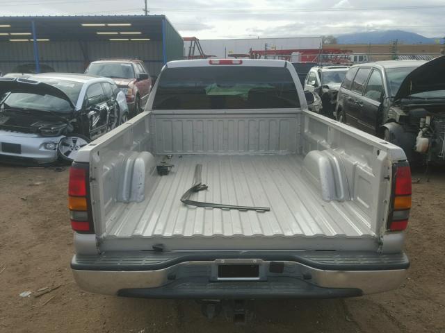 3GTEC14T16G135838 - 2006 GMC NEW SIERRA SILVER photo 6