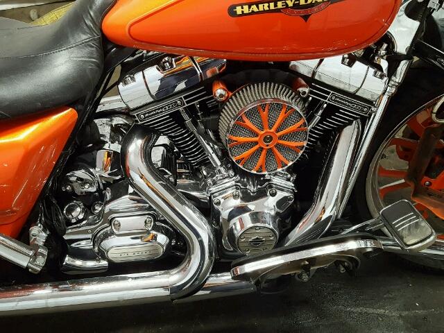 1HD1KBM11CB633787 - 2012 HARLEY-DAVIDSON FLHX STREE ORANGE photo 7