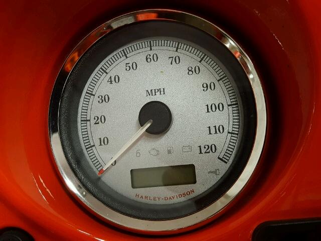 1HD1KBM11CB633787 - 2012 HARLEY-DAVIDSON FLHX STREE ORANGE photo 8