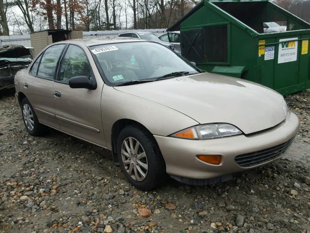 1G1JF52T2V7298906 - 1997 CHEVROLET CAVALIER L TAN photo 1