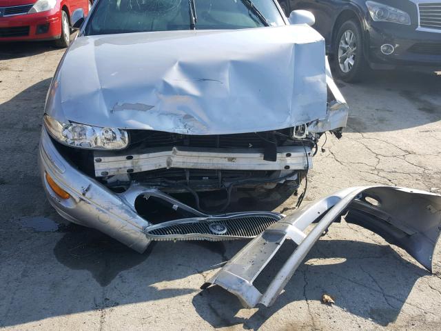 1G4HP52K444108044 - 2004 BUICK LESABRE CU GRAY photo 9