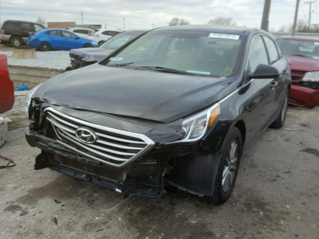 5NPE24AF4GH385182 - 2016 HYUNDAI SONATA SE BLACK photo 2